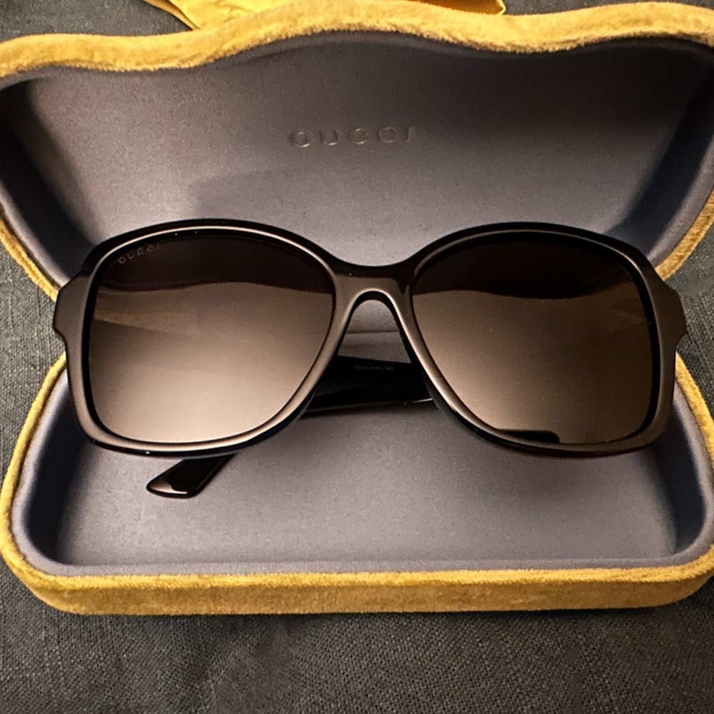 Gucci Women's Black Sunglasses